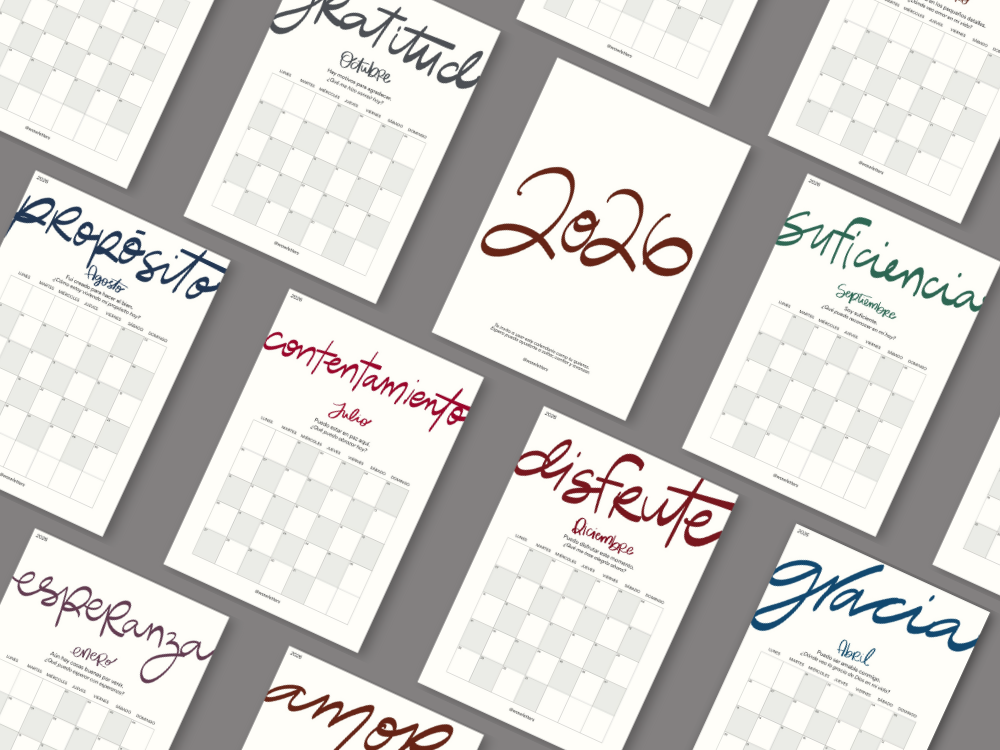 Calendario Wawletters 2026 (Descarga Digital)